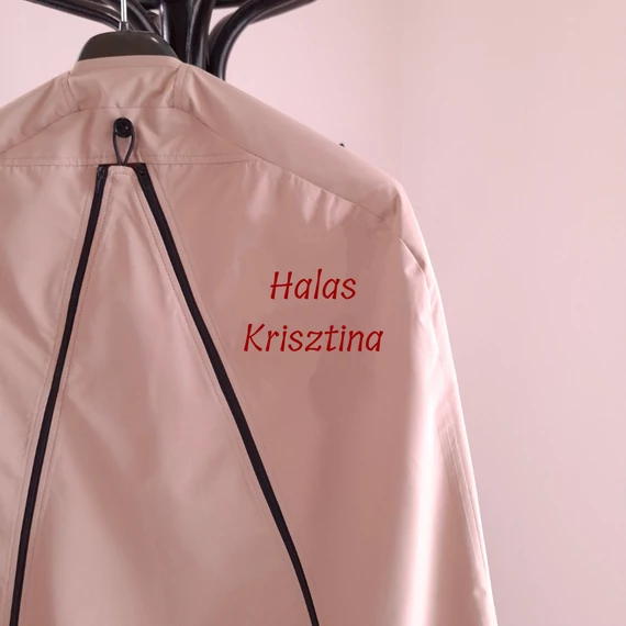 Név hímzése közepesen hosszú szöveggel